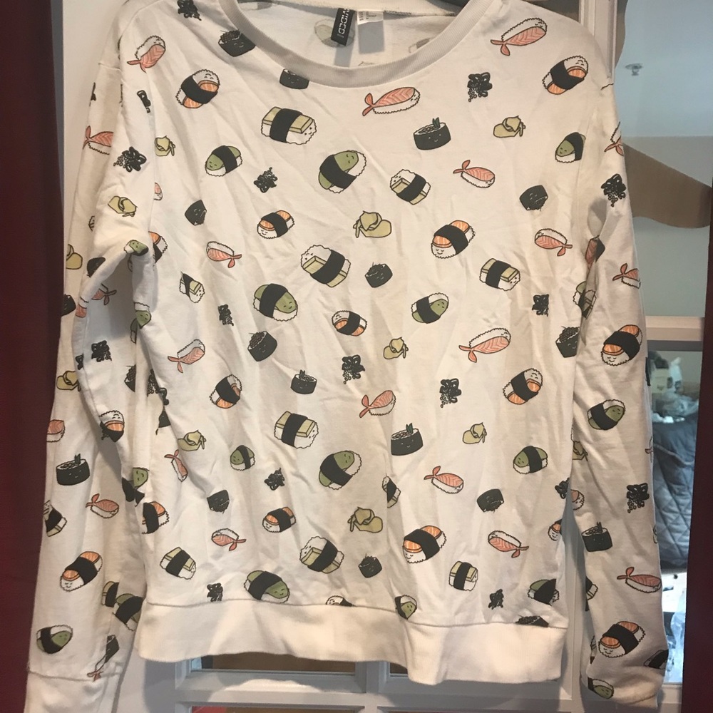 Divided pajama top